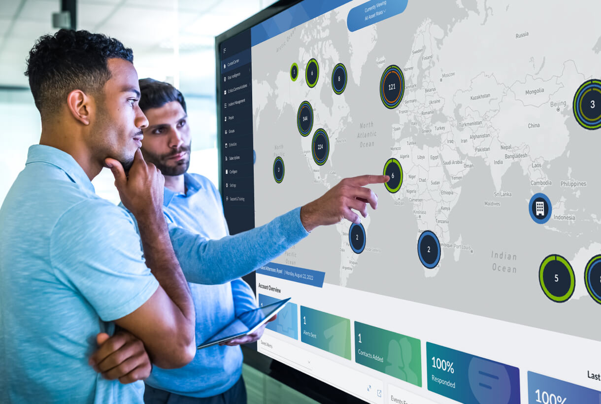 Emergency Mass Notification Software Improve Resilience - Download Elegant Dark Illustration | 4K